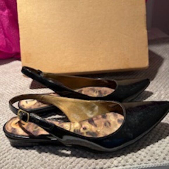 Sam Edelman sling back patent shoes - Picture 2 of 4